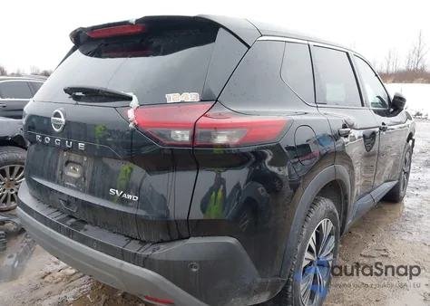 2021 Nissan Rogue Sv Intelligent Awd from USA, damaged, VIN 5N1AT3BB8MC709416